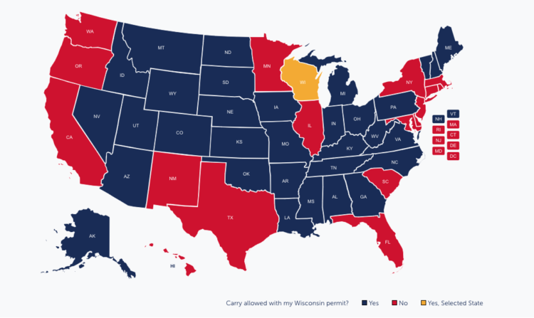 USCCA Hits a Bullseye With State Reciprocity Map