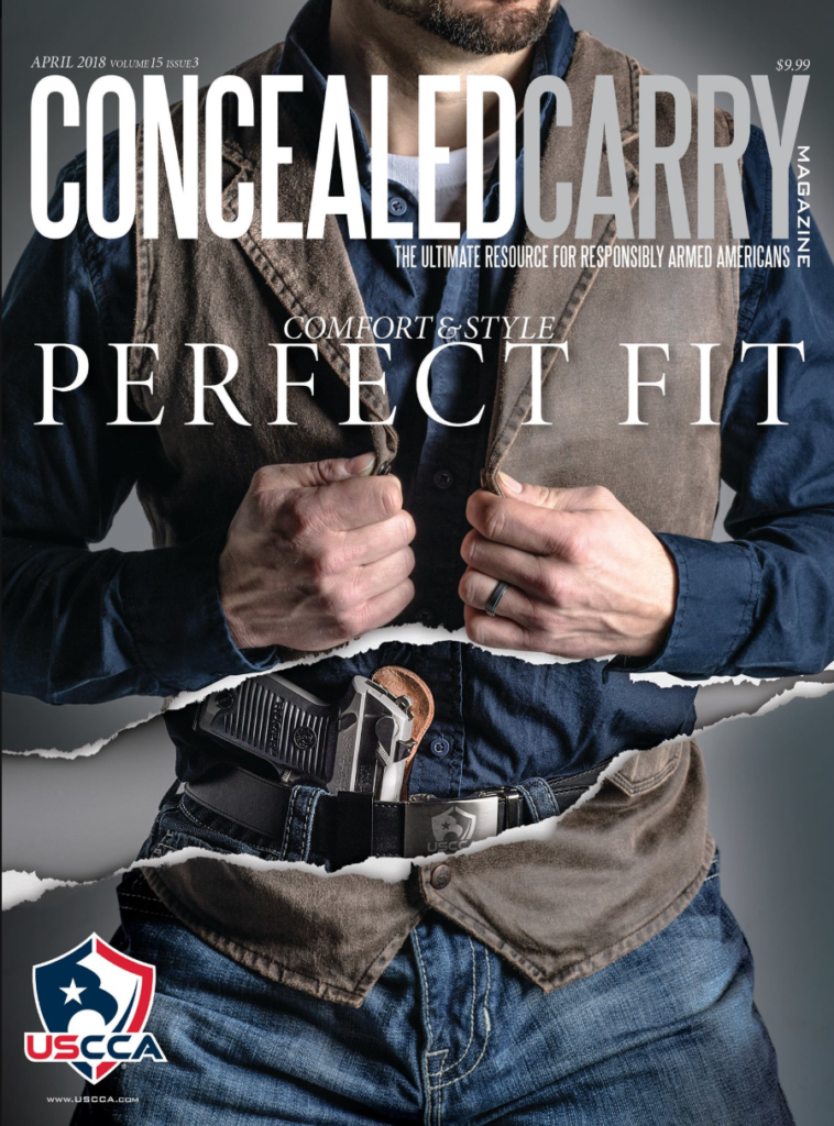 ASME Awards, Concealed Carry Magazine, Cover