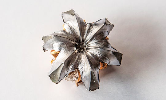 a standard bullet projectile that has hit an object