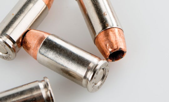 rounds of hollow point ammunition