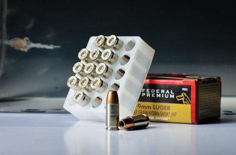 Clear Impact: Federal Hydra-Shok 147-Grain 9mm Jacketed Hollow-Point