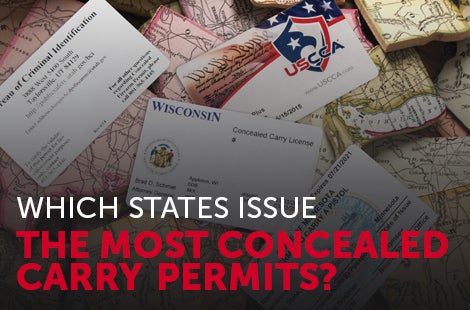 Which States Issue the Most Concealed Carry Permits?