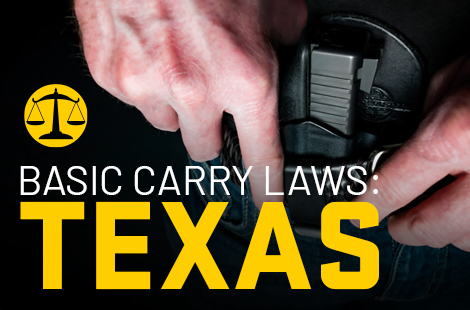 Basic Concealed Carry Laws: Texas