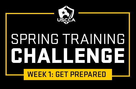 Spring Training Challenge Week 1: Get Prepared